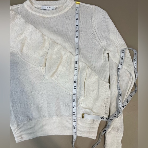 IRO Raja Ruffled Sweater Size XS - Picture 8 of 11
